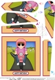 Fan Pyramage Topper - Motorbike Rider