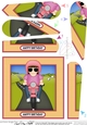 Fan Pyramage Topper - Motorbike Rider