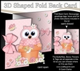 3D Shaped No-Hole Fold Back Card Kit - Flowerpot Friends - Cute Little Hoot Owl