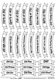 3D Fun Birthday Age Greetings Banner Decoupage Sheet