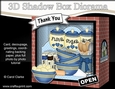3D Shadow Box Card Mini Kit - The Happy Baking Suppplies Shop
