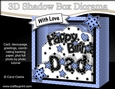 3D Diorama Shadow Box Word Card Mini Kit - Happy Birthday DAD