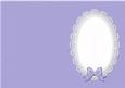 A5 Pearls and Lace Card Front or Insert