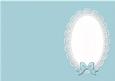 A5 Pearls and Lace Card Front or Insert