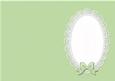 A5 Pearls and Lace Card Front or Insert