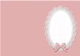A5 Pearls and Lace Card Front or Insert