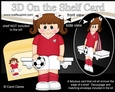 3D On the Shelf Card Kit - Little Footballer Adina