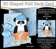 3D Shaped No-Hole Fold Back Card Kit - Flowerpot Friends - Cute Little Chi Chi