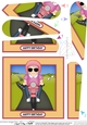 Fan Pyramage Topper - Motorbike Rider