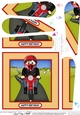 Fan Pyramage Topper - Motorbike Rider