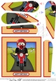 Fan Pyramage Topper - Motorbike Rider