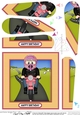 Fan Pyramage Topper - Motorbike Rider