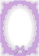 A4 Pearls and Lace Card Front