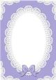 A4 Pearls and Lace Card Front