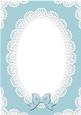 A4 Pearls and Lace Card Front