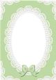 A4 Pearls and Lace Card Front
