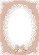 A4 Pearls and Lace Card Front