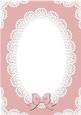 A4 Pearls and Lace Card Front