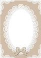 A4 Pearls and Lace Card Front