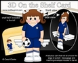 3D On the Shelf Card Kit - Little Footballer Layne