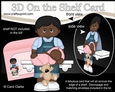 3D On the Shelf Card Kit - Little Ethnic Toddler Adison is a New Big Brother