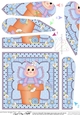 Flower Pot Friends Cute Little Butterfly Fan Pyramage Topper