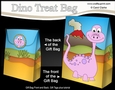 3D Gift Bag Mini Kit - Cute Little Dinosaur Denise