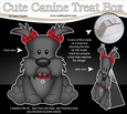 3D Cute Canine Treat Box Gift Set Mini Kit - Little Scottie Dog Maisie