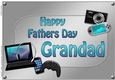 A4 HAPPY FATHERS DAY GRANDAD Gadgets n Gizmos Card Topper