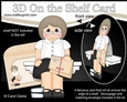 3D On the Shelf Card Kit - Business Woman, Secretary, Lawyer, Solicitor - Kathryn