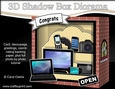 3D Shadow Box Card Mini Kit - The Little Gadgets & Gizmos Shop