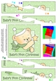 Cute Hunney Bear Robert has a Babys 1st Christmas Star - Wavy Spiral Side Stacker