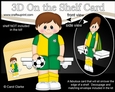 3D On the Shelf Card Kit - Little Footballer Leopoldo