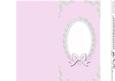 Dl Pearls and Lace Card Front or Insert