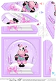 Milly Moo Cow - Christmas Snowglobe Fan Pyramage Topper