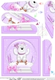 Ben Polar Bear - Christmas Snowglobe Fan Pyramage Topper