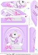 Ben Polar Bear - Christmas Snowglobe Fan Pyramage Topper