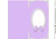 Dl Pearls and Lace Card Front or Insert