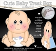3D Cute Baby Treat Box Gift Set Mini Kit - Cute Little Baby Boy Milo
