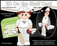 3D On the Shelf Card Kit - Little Cricketer Ryker
