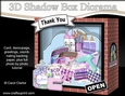 3D Shadow Box Card Mini Kit - The Cut n Stick Craft Shop