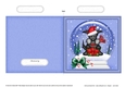 Christmas Snowglobe Quick Cut & Fold Card - Cute Scottie Dog