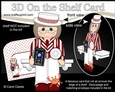 3D On the Shelf Card Kit - Little Smile for the Camera Seaside Photographer Anje