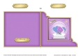 Cute Christmas Love Snowglobe Cut and Fold Corner Card