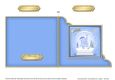 Cute Christmas Elephant Snowglobe Cut and Fold Corner Card