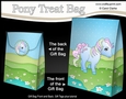 3D Gift Bag Mini Kit - Cute Little Pony Fleur