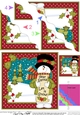 Christmas Snowman Rio wants it to Snow! Wavy Corner Side Stacker