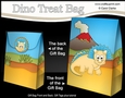3D Gift Bag Mini Kit - Cute Little Dinosaur Jaws