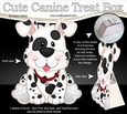 3D Cute Canine Treat Box Gift Set Mini Kit - Little Spotty Dog Spot