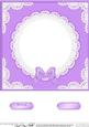 8 x 8 Pearls and Lace Card Front